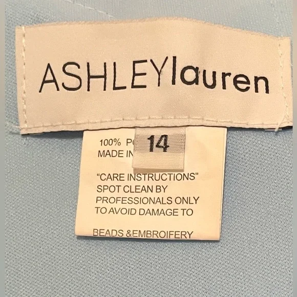 ASHLEY LAUREN ASLA STYLE#11334 PROM/FORMAL/PAGEANT DRESS - Picture 6 of 14